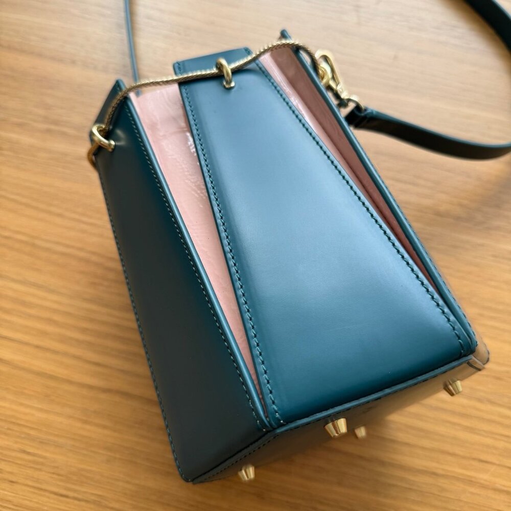 Kitayama Indie Designer Leather Bucket Bag